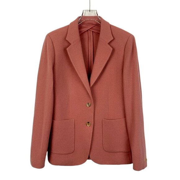 Max Mara Womens Wool & Cashmere Blend Blazer Jacket Size M - Picture 1 of 6